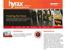 Tablet Screenshot of hyraxoil.com
